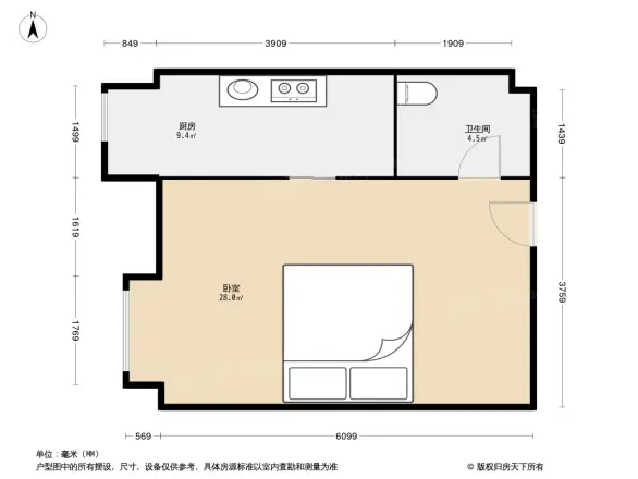 保利花半里一期户型图
