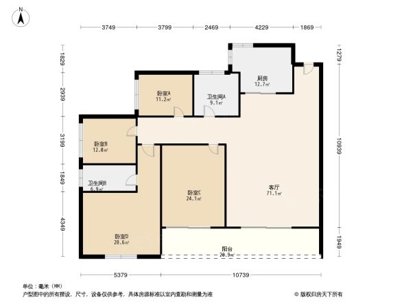 德利AICC(东盟国际文化广场)户型图
