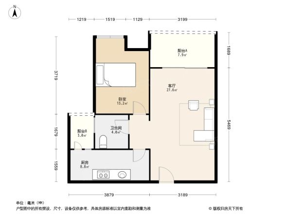 富力城E区户型图