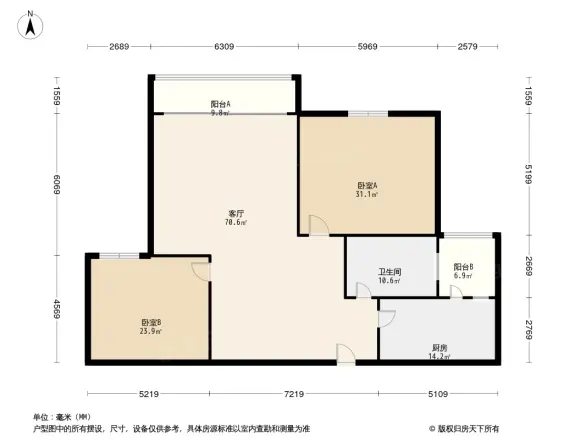古镇寿城水岸户型图