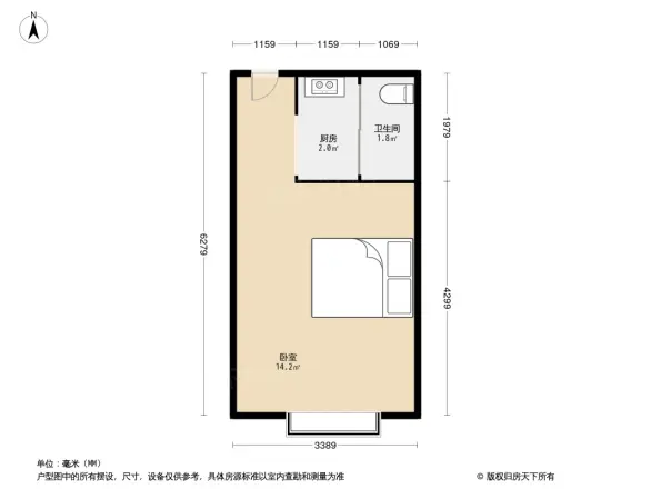 维丰南桥小区户型图