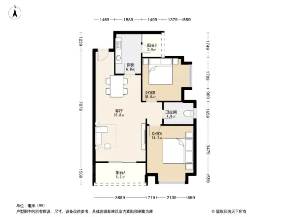 申佳上海时光户型图