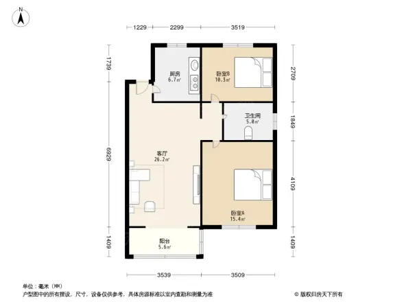 庆隆花园户型图