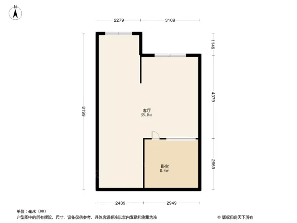 曦圆青岗湾户型图