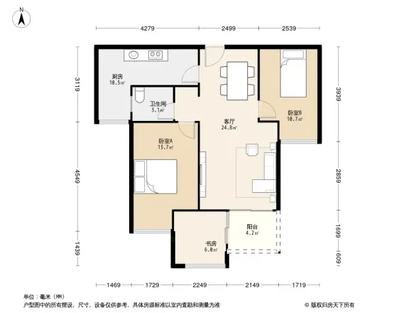融景城朗峰户型图