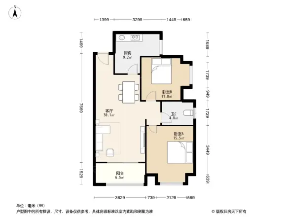 申佳上海时光户型图