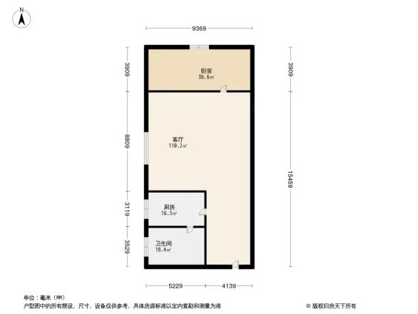 北碚天津路小区户型图