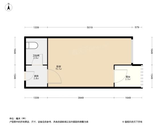 迷你新居户型图
