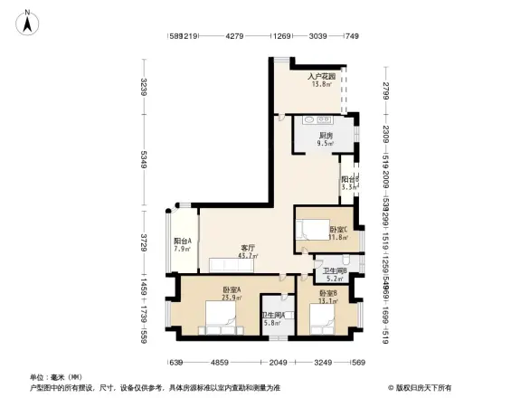 金辉城江城上户型图