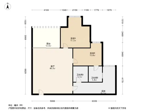 金辉城春上南滨户型图