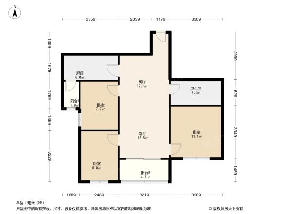 鑫海大厦户型图