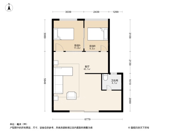 庆隆花园户型图