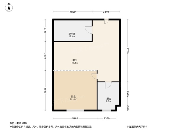 兰波红城丽景户型图