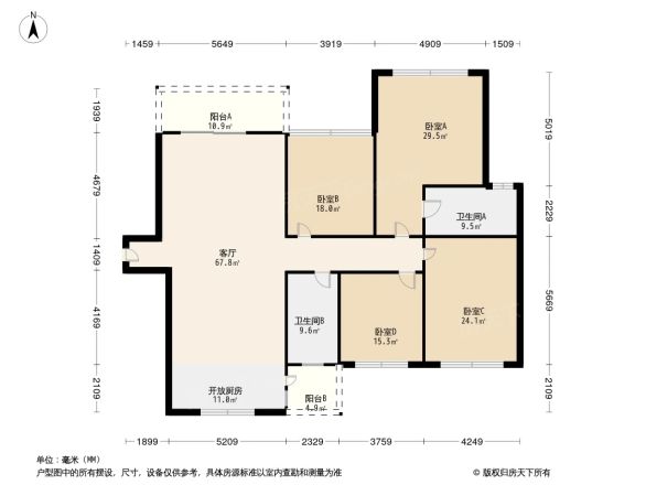德利AICC(东盟国际文化广场)户型图