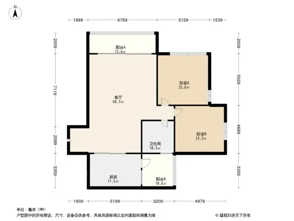 古镇寿城水岸户型图