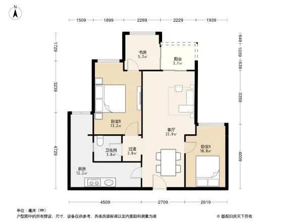 融景城朗峰户型图