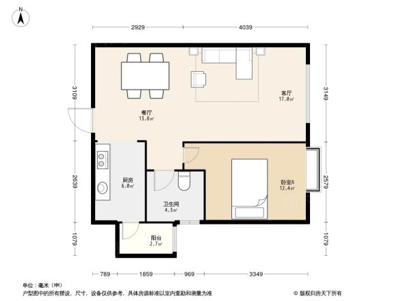 西府景苑户型图