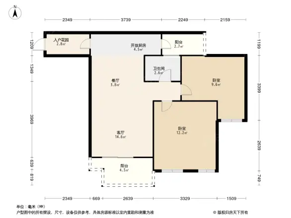 盛天小世界户型图