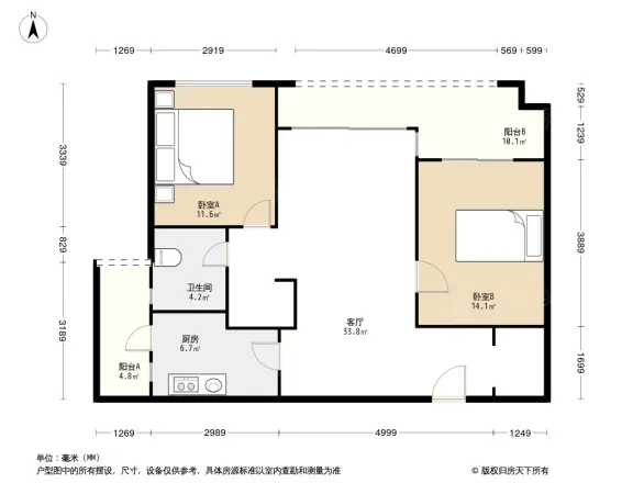万科御澜道·滨江组团户型图