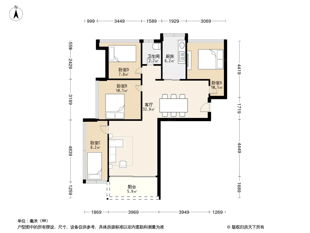 振业峦山谷户型图片