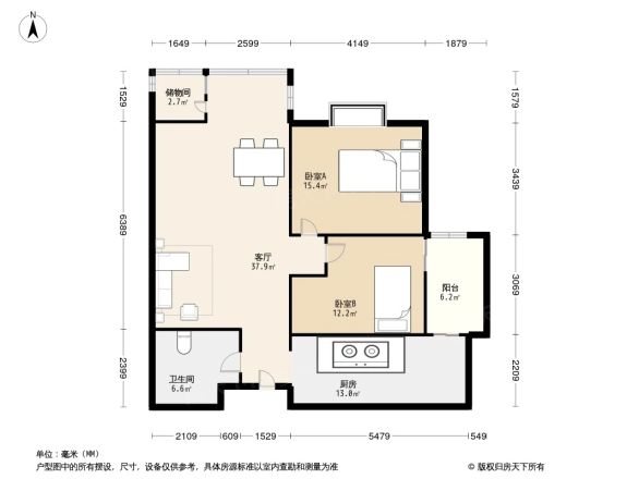 昊鑫望湖城户型图