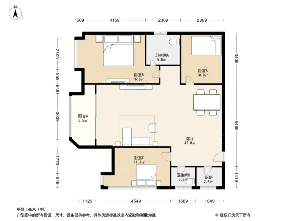 金辉城江城上户型图