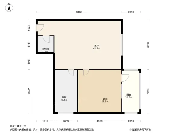 北碚劳动村户型图