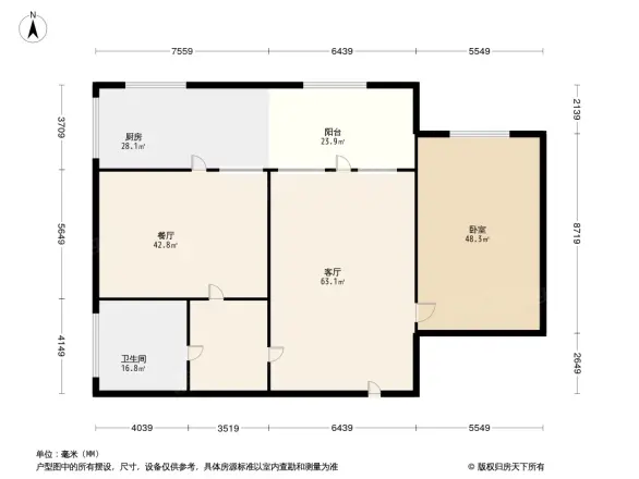 北碚劳动村户型图