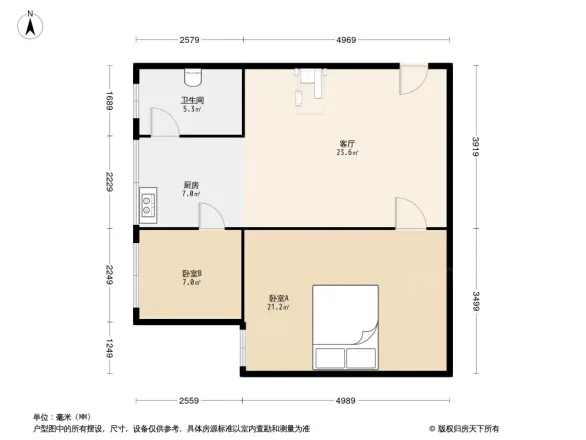 北碚劳动村户型图