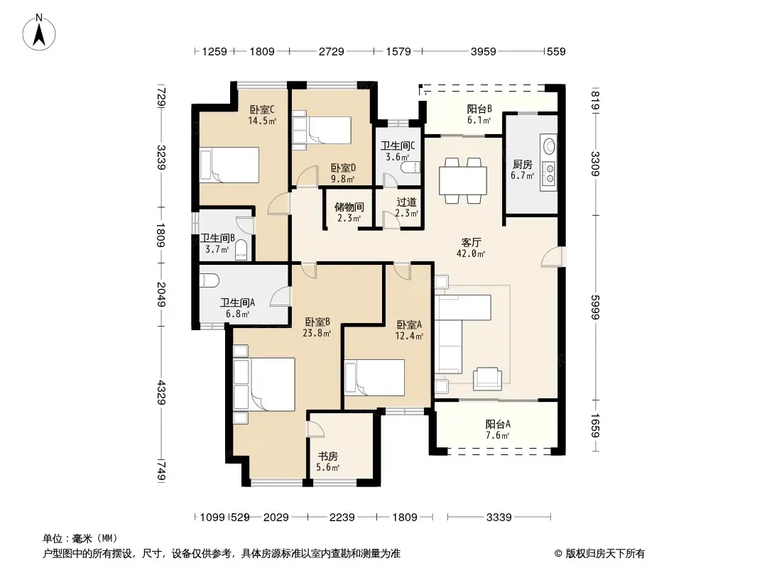 桂林华润中央公园户型图片