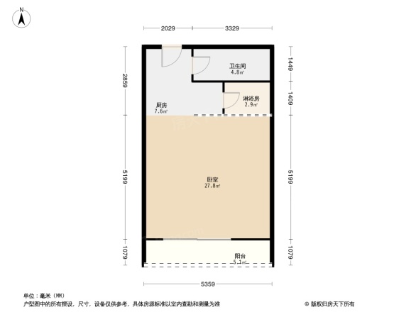 碧桂园智慧家户型图