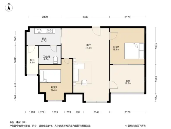 盾安九龙城户型图