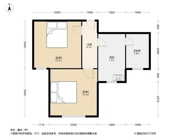 北碚劳动村户型图