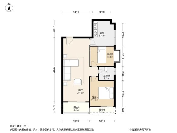 明发御景园户型图