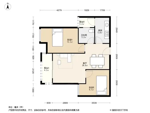 鸿笙苑宝贝的墅户型图