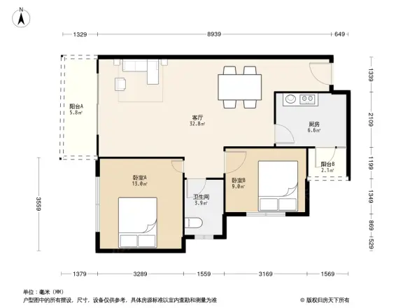 申佳上海时光户型图