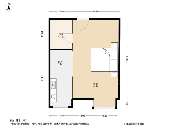 保利花半里一期户型图