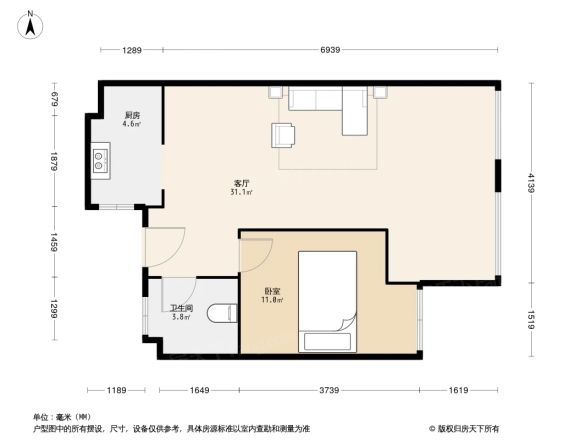 西府景苑户型图