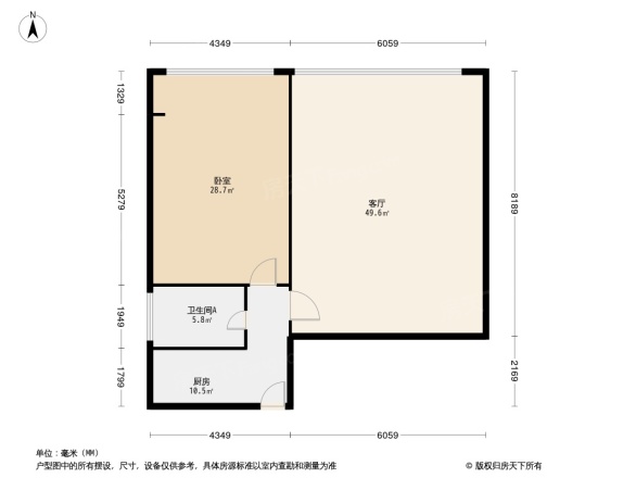 北碚劳动村户型图