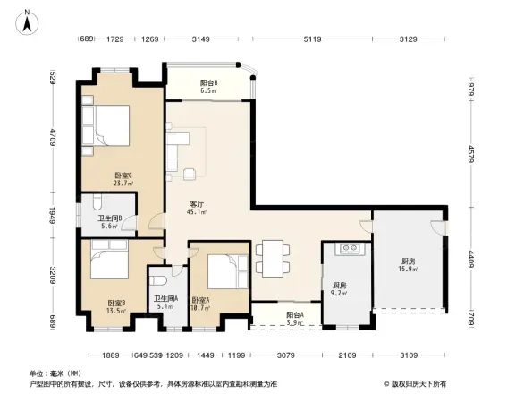 金辉城江城上户型图