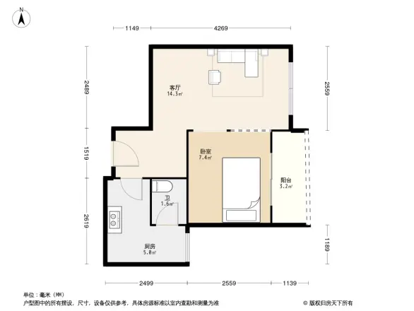 渝州新城户型图