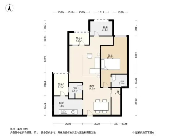 汇祥林里3000户型图