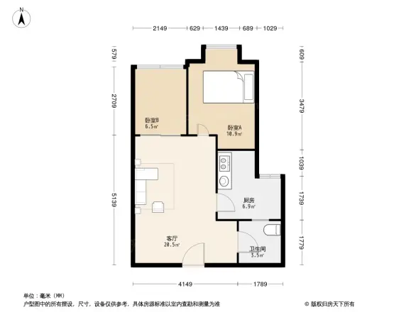 中铁北美时光户型图
