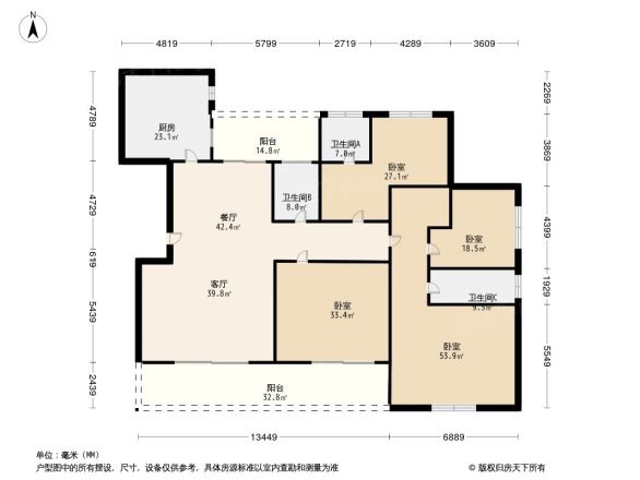 嘉和城塞纳右岸户型图