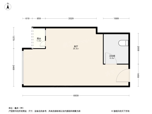 富力城河畔里户型图