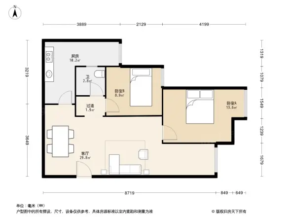融景城朗峰户型图