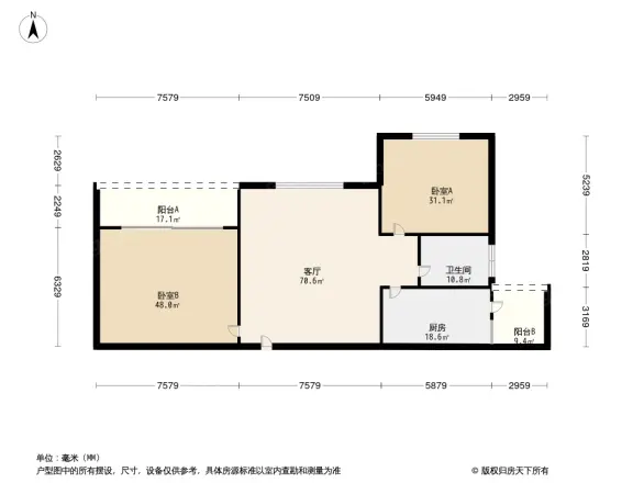阳光世纪城户型图