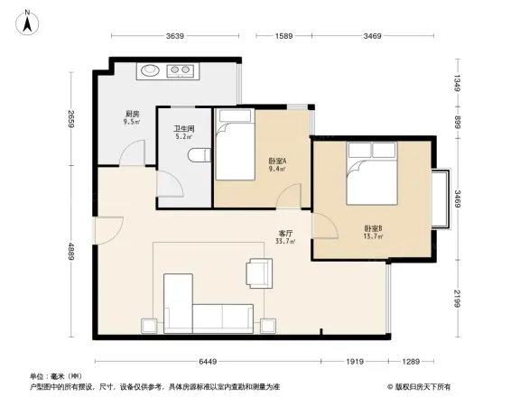 盾安九龙城户型图