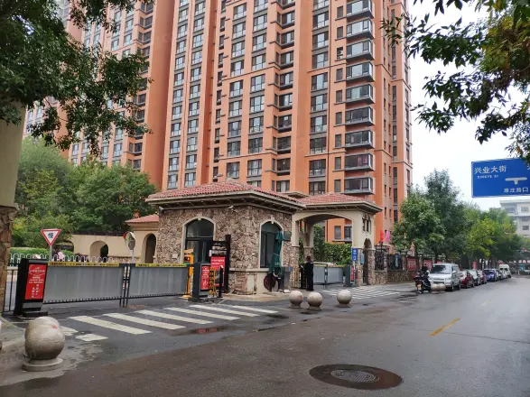 北京城建红木林实景图