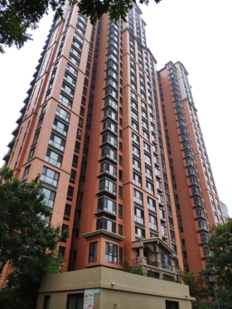 北京城建红木林实景图